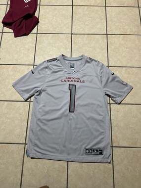 Nike Arizona Cardinals Kyler Murray #1 Atmosphere Fashion Game Jersey - Gray